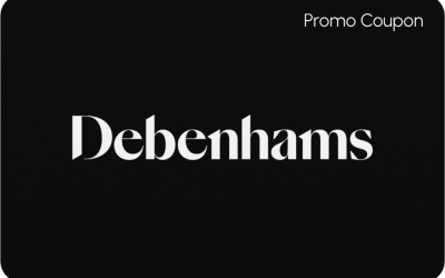 Debenhams voucher 300 SR