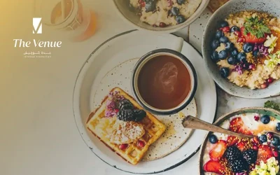 International breakfast buffet for one adult