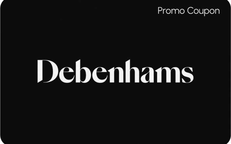 Debenhams voucher 100 SR